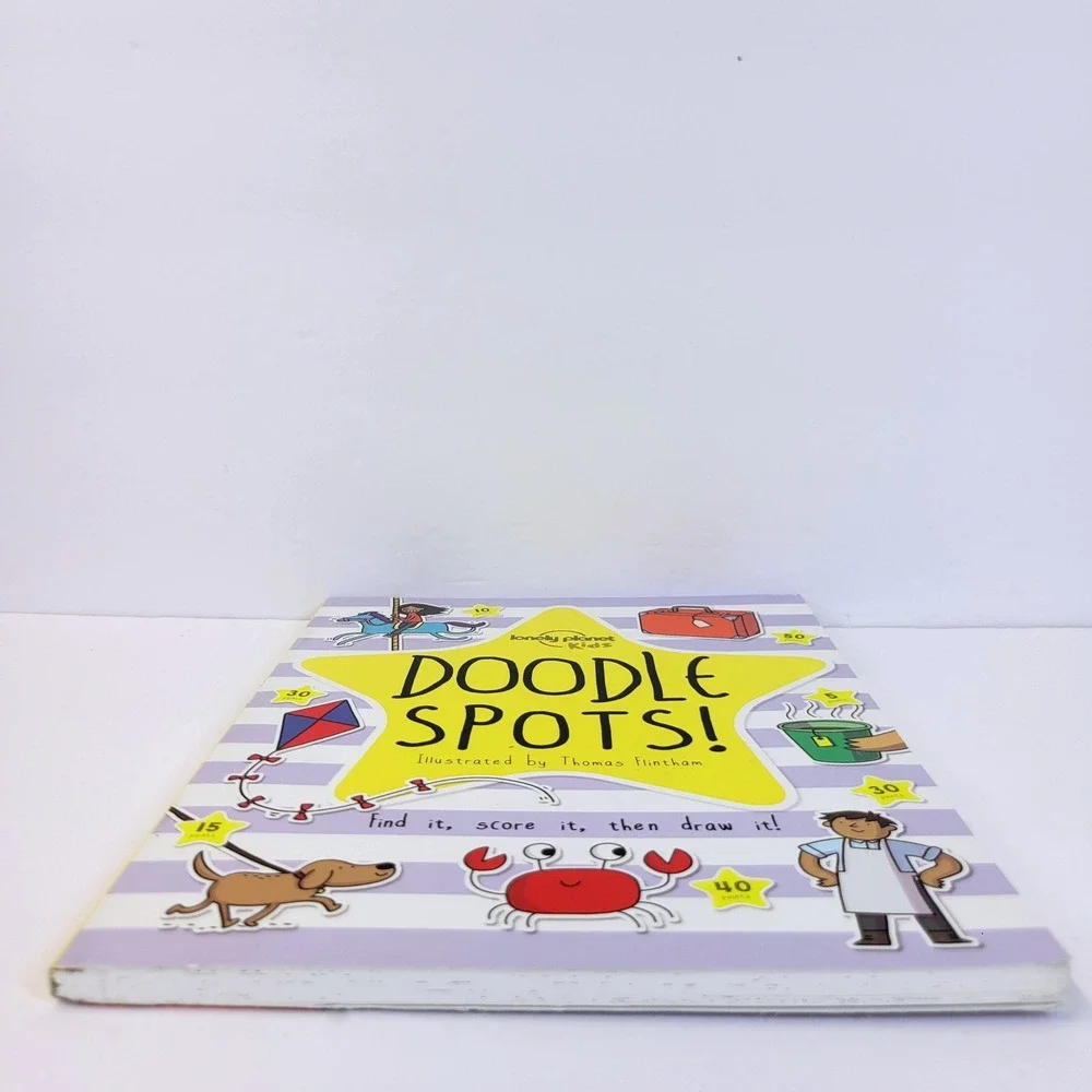 Lonely Planet Kids Doodle Spots Activity Book Thomas Flintham Kids Fun